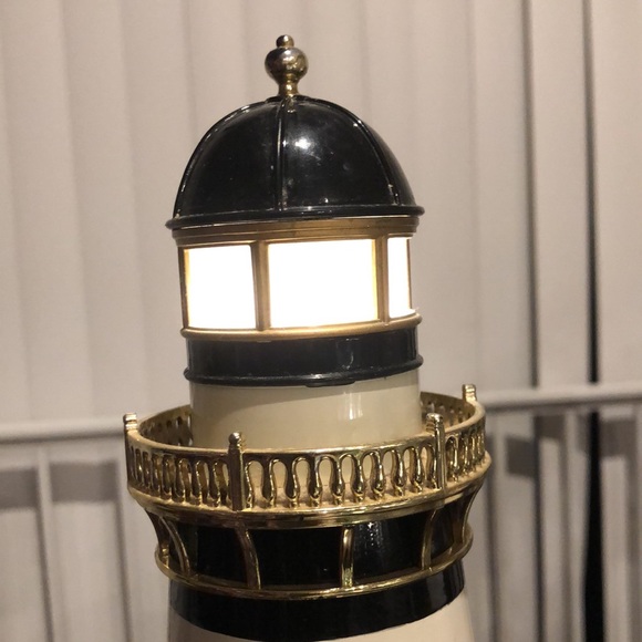 Vintage Lighthouse Clock with music box and thermometer - Picture 4 of 15